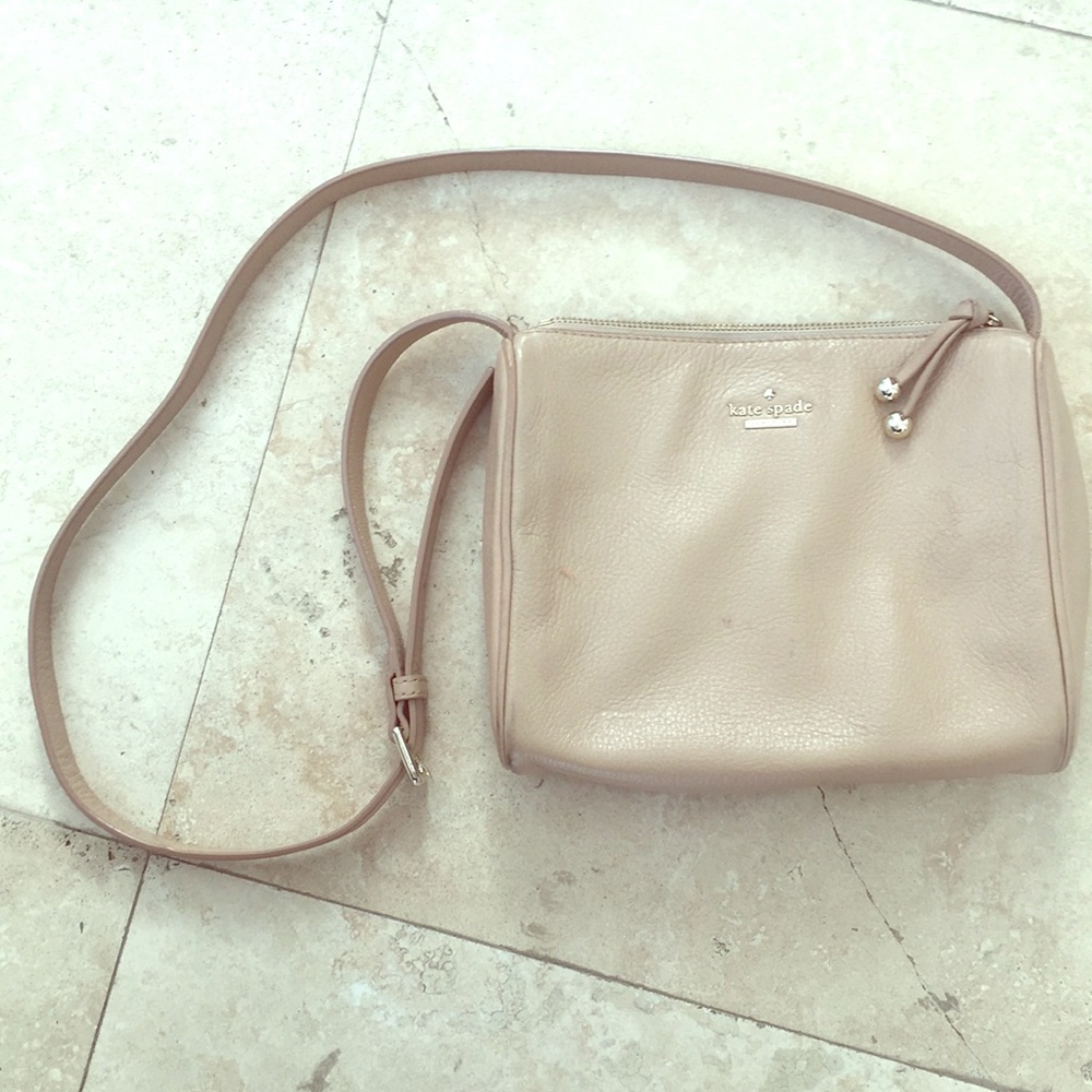 Authentic Kate Spade nude  crossbody